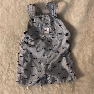 Boys overall romper